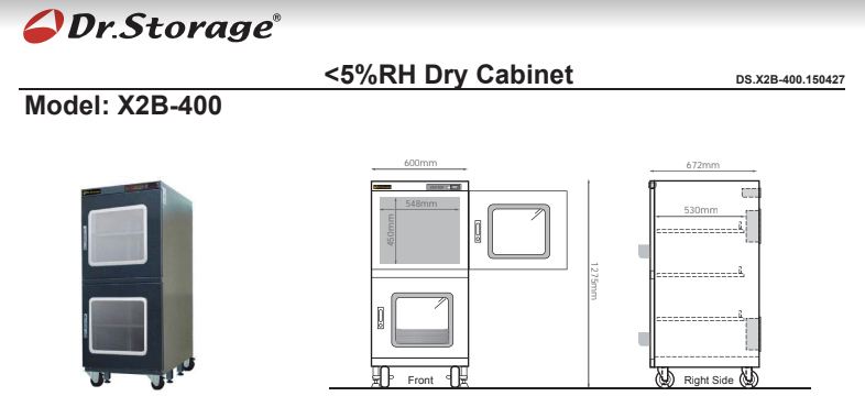 Dry cabinet DR. STORAGE